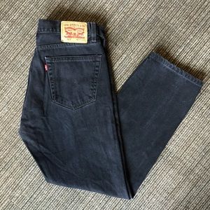 Levi’s 505 Black Denim